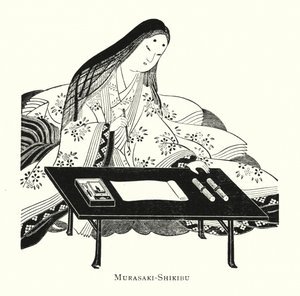 Murasakai-Shikibu (lithographie)