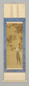 Pêche et oiseaux, début 19ème siècle - Japanese School