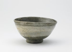 Bol à thé, type hakeme, période Edo - Japanese School