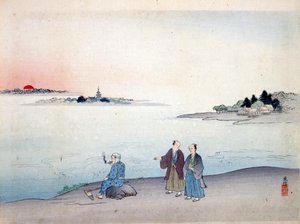Deux hommes marchant près d