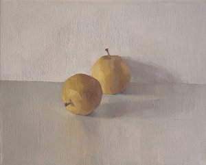 Poires chinoises, 2004 (huile sur toile)