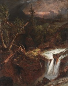Le clou - Une scène de tempête dans les montagnes Catskill
