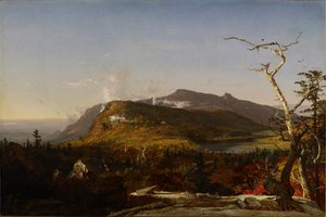 Maison de montagne de Catskill - Jasper Francis Cropsey