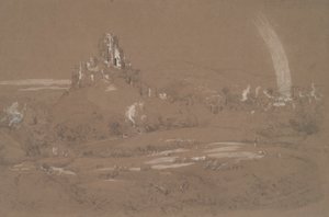 Château et ville de Corfou depuis les tranchées de Cromwell