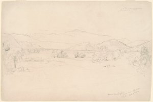 Étude pour "Vue du mont Washington"