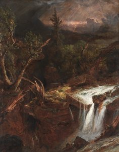 La Gousse - Une scène de tempête dans les montagnes Catskill