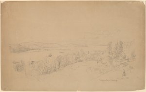 Le fleuve Hudson à Hastings