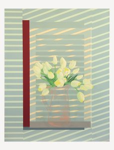 Fleurs contre le volet de la fenêtre - Jasper Galloway
