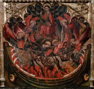Combat des anges contre les démons