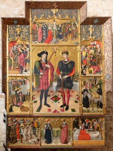 Retable des saints Abdó et Senén - Jaume Huguet