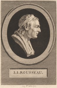 Jean-Jacques Rousseau - Jean-Antoine Houdon