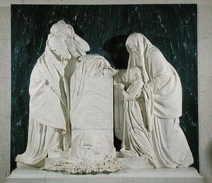 Monument pour le cœur de Victor Charpentier (1732-76) Comte d