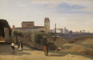 Monte Pincio, Rome - Jean-Baptiste-Camille Corot