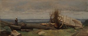 La plaine de la Beauce - Jean-Baptiste-Camille Corot