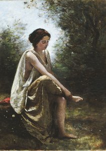Eurydice blessée - Jean-Baptiste-Camille Corot