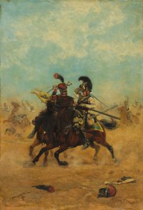 Combat pour les couleurs - Jean Baptiste Edouard Detaille