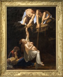Sacrifice humain chez les Gaulois - Jean Baptiste Isabey