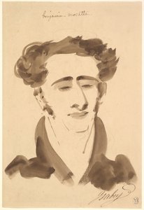 Portrait de Benjamin Mocatta (1802-1865) - Jean-Baptiste Isabey