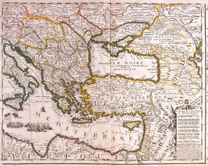 Allemagne (État : Saxe), sud de la Pologne, grande partie de l