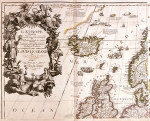 Île, Irlande et grande partie de la Grande-Bretagne (sauf le sud)