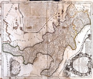 Latium, Abruzzes, Molise, Pouilles, Basilicate, Calabre, Campanie, Italie
