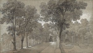 Vue du parc à Arcueil - Jean-Baptiste Oudry