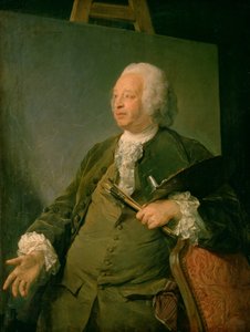 Portrait de Jean-Baptiste Oudry, vers 1753