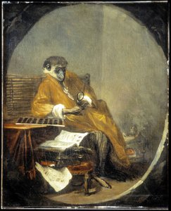 Le singe - Jean Baptiste Simeon Chardin