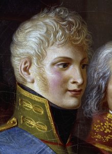 Portrait du tsar Alexandre Ier de Russie, détail
