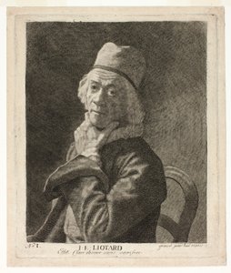 Le petit autoportrait - Jean-Étienne Liotard