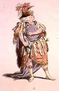Monsieur Sarazin en Thésée, dans Phèdre, par Jean Racine, fac-similé par A. Guillaumot Fils
