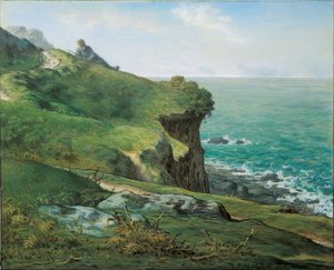 Falaises de Gréville - Jean-Francois Millet