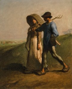 Aller au travail - Jean-Francois Millet