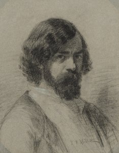 Portrait de Narcisse Virgile Diaz de la Peña - Jean-Francois Millet