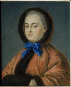 Hiver. Portrait de la princesse Daria Alexeyevna Golitsyna