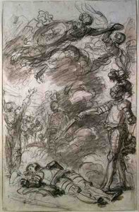 Orlando rend Bireno à Olympia - Jean Honore Fragonard