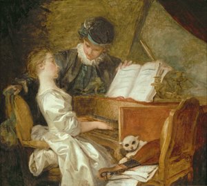Le cours de musique ...
