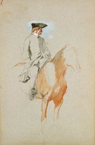 Cavalier avec un chapeau tricorne