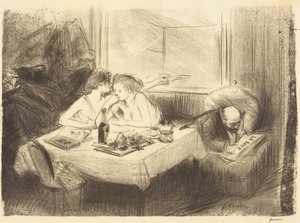 Le cabinet particulier (3e planche)