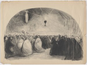 Lourdes, 1914, 25e Congrès eucharistique international - Jean-Louis Forain
