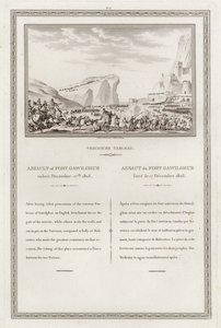 Capture du fort de Gawilghur par les Britanniques sous le commandement d