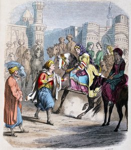 Emina Nosratli attend son fils victorieux Ibrahim Pacha, de retour au Caire après la campagne arabe en 1818