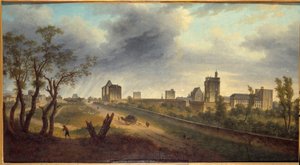 Vue du château de Vincennes
