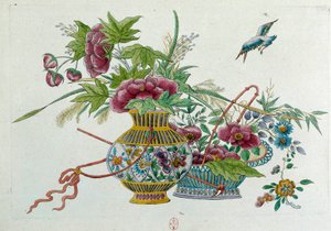 Fleurs dans un vase
