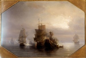 Combat naval du chevalier Marc-Antoine de Saint-Pol Hecourt, 31/10/1705