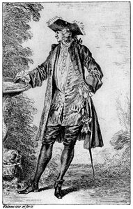 Figure, vers 1700-1720, 1924 - Jean Antoine Watteau