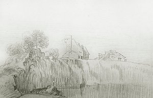 Maison au bord d