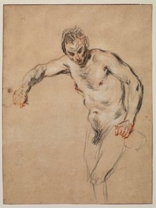 Satyre versant du vin, 1717