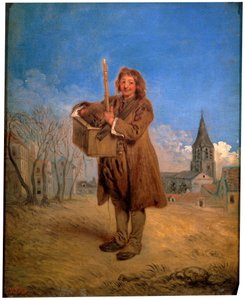 Savoyard avec une marmotte, 1716 - Jean Antoine Watteau