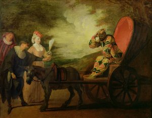 Le Harlequin, Empereur de la Lune, c.1712